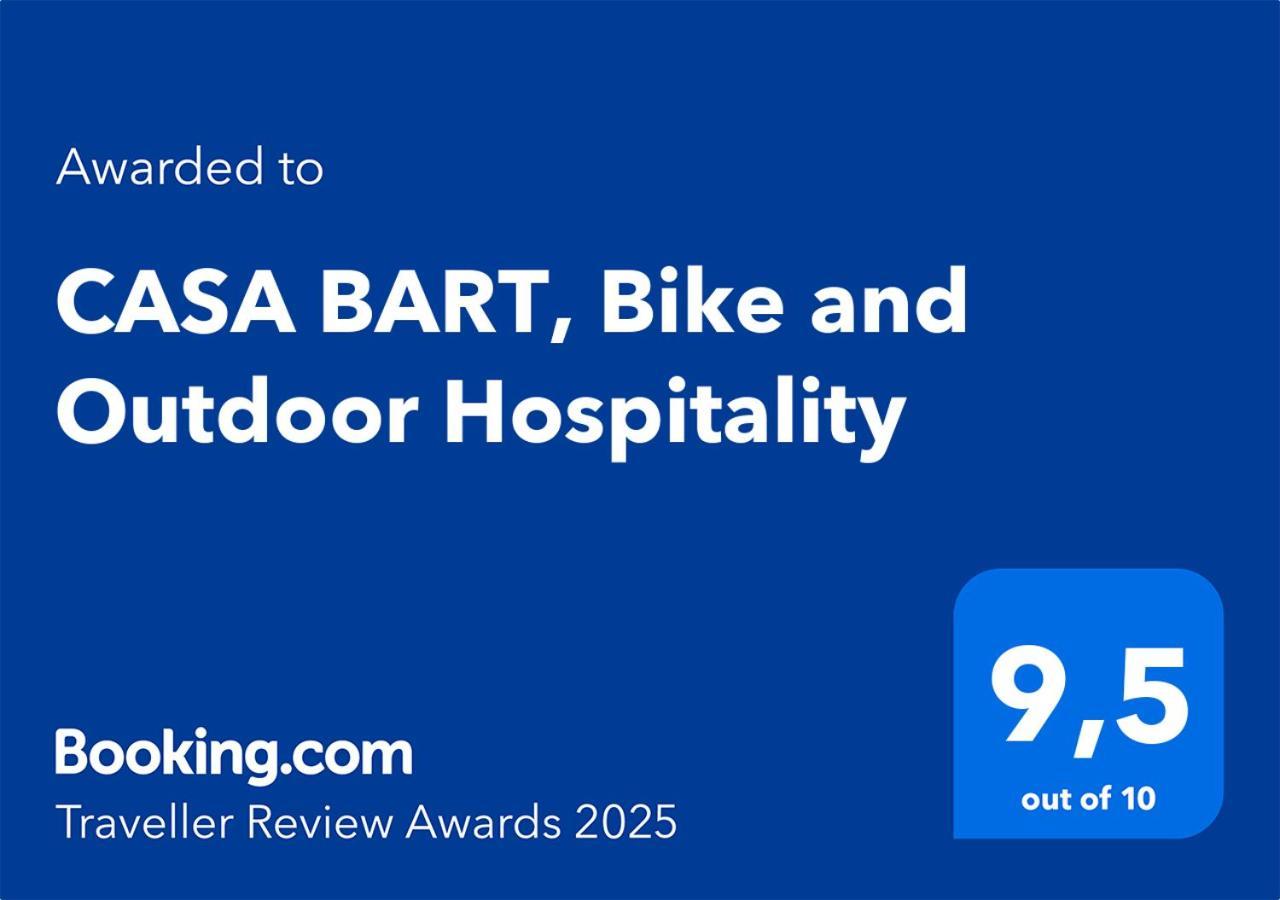 ホテル Casa Bart, Bike And Outdoor Hospitality Villar San Costanzo エクステリア 写真